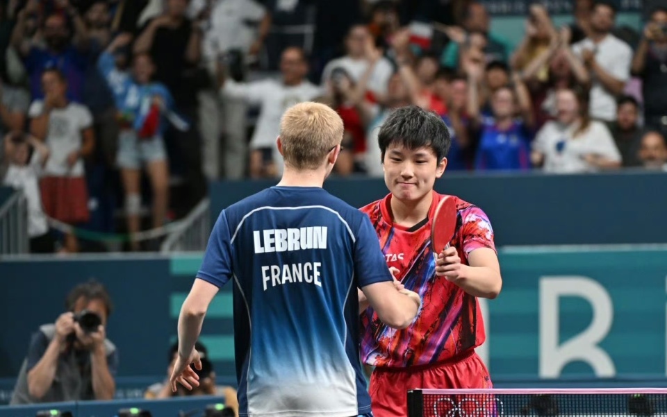 法国队逆转葡萄牙队,张本智和惊艳四座 法国队逆转葡萄牙队,张本智和惊艳四座