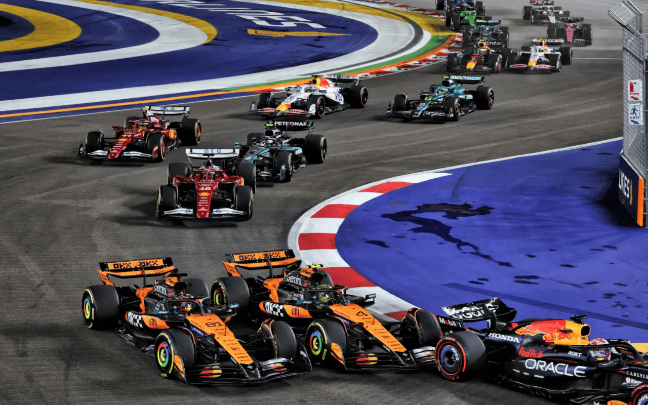 雷诺车队轻取迈凯伦,皮亚斯特里统治全场 雷诺车队轻取迈凯伦,皮亚斯特里统治全场